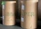 30 - 450 gsm Oil Proof PE Coated Kraft Paper For Food Packaging boxes