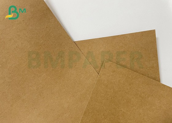 30 - 450 gsm Oil Proof PE Coated Kraft Paper For Food Packaging boxes