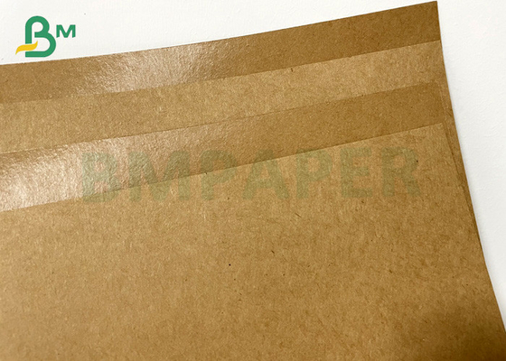 30 - 450 gsm Oil Proof PE Coated Kraft Paper For Food Packaging boxes