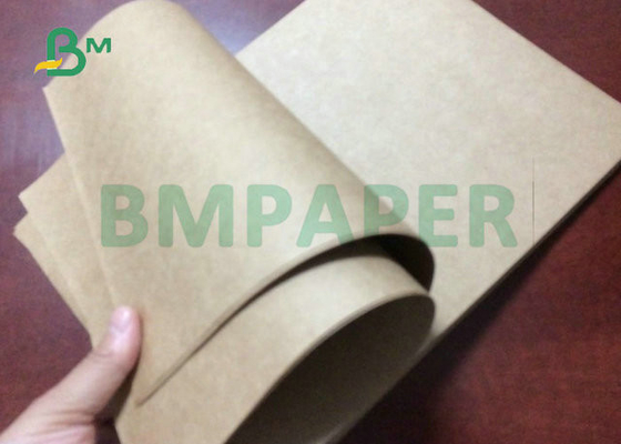 90gsm 100gsm Tearing Strength Unbleached Expansible Sack Kraft Paper For Cement Bag