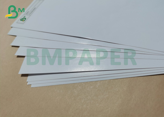 80g PP Synthetic Self - Adhesive White Paper For Inkjet Printing In Roll