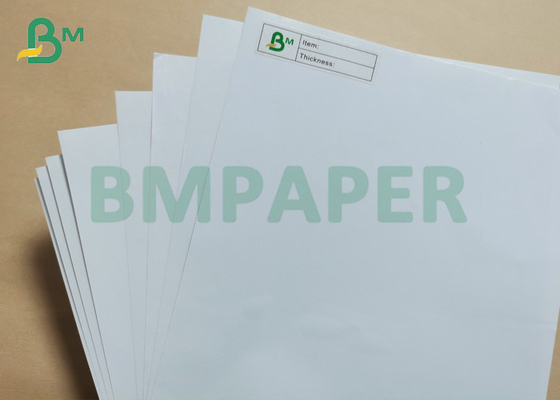 80g PP Synthetic Self - Adhesive White Paper For Inkjet Printing In Roll