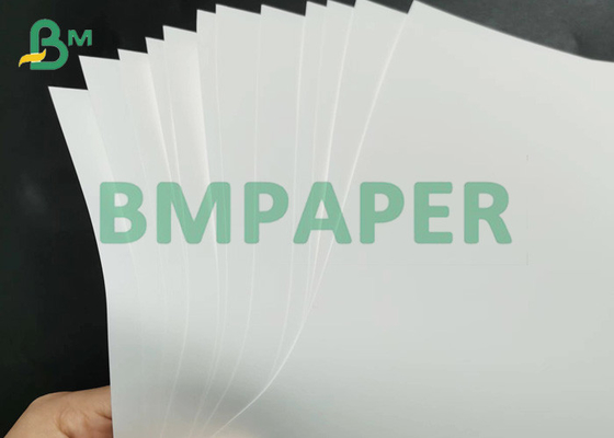 130um PET Synthetic Tear resistant White Paper For Laser Printing In Rolls