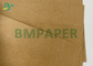 400gsm Food Grade PE Kraft Paper Formed By Coating Plastic Particles