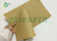 70grams 80grams Brown Kraft Paper Rolls 70cm 100cm Width For Flower Packaging