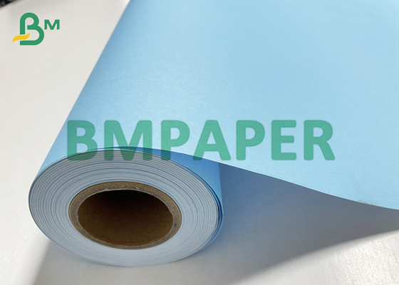 20LB Blue Single Sided CAD Bond Paper For Engineering Drawing