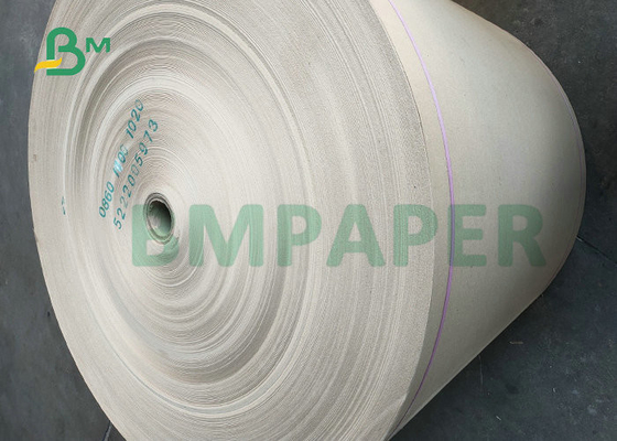 1100MM Roll Straw Board 400gsm 600gsm Paper Core / Tube Board