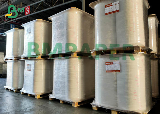 28gsm White Straw Packaging Paper In Roll 32mm 35mm 37mm 38mm