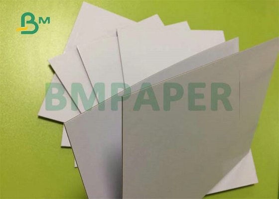 0.7MM 0.8MM 2 Side White Coated Laminated Paperboard To Mount Paper  70 x 100cm