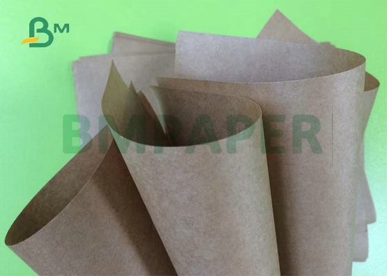 97cm Width 80gsm 90gsm High Strength Semi-Extendable Brown Paper Roll To Bags