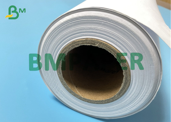 20LB 610mm x 45m Uncoated CAD Inkjet Bond Paper Roll For CAD Plotting