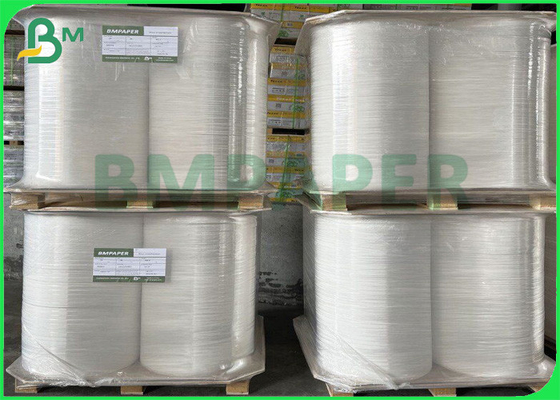 60 Gsm Food Safe Biodegradable White Straw Paper For Milkshakes