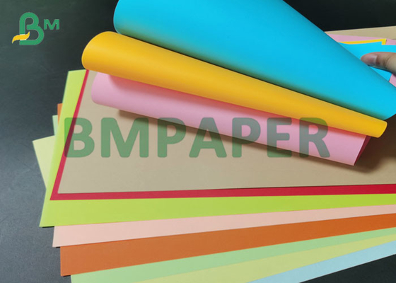 8.5 × 11inches Multicolor Available Uncoated Paper DIY Color Paper 80g In Sheet