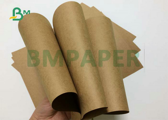 High Stiffness Brown Kraft Paper Roll / Grade AAA Recycled Kraft Paper Roll