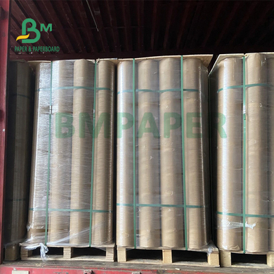 135gsm 150gsm Virgin Wood Pulp Unbleach Kraft Paper 24&quot; X 300m 36&quot; X 150m