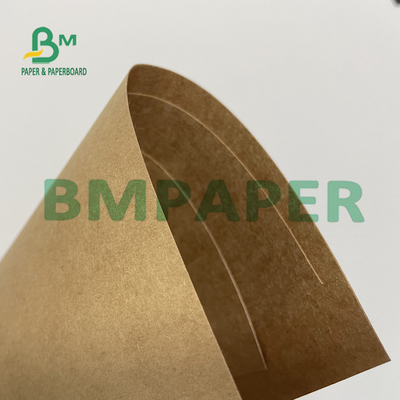 300g 400g Single Side Waterproof PE Coated Kraft Paper To Food Packing Boxes