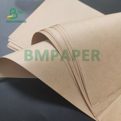 60gsm 70gsm Brown Kraft Paper Roll Bobbin For Food Packaging Bag 40cm 50cm