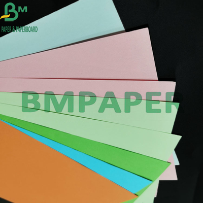 80g 120g High Color Saturation Uncoated Colour Bristol Paper Card For Origami