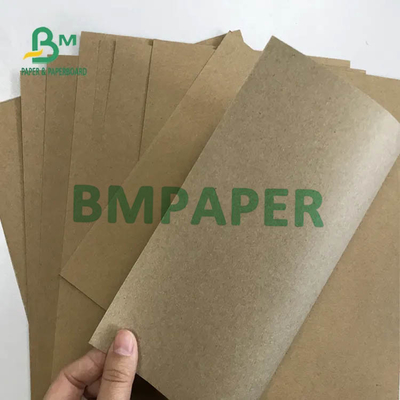 Brown Kraft Liner Paper Recycled Wood Pulp 126gsm 140gsm 200gsm