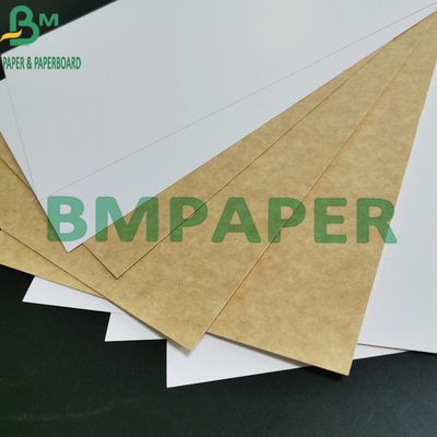 250g Moisture - Proof Food Grade White Coated Kraft Paper With Brown Back