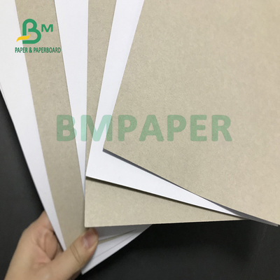 500gsm White Clay Coated Duplex Board High Stiffness 79cm X 109cm