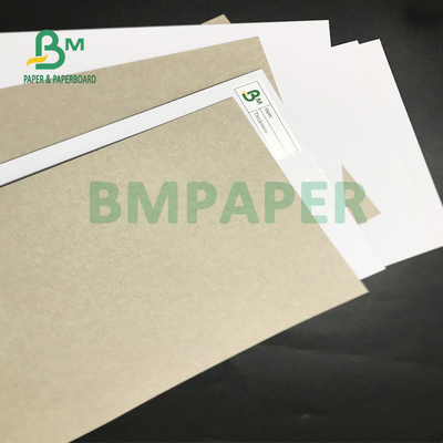 500gsm White Clay Coated Duplex Board High Stiffness 79cm X 109cm