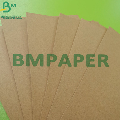 150g - 450g Double Side Wood Pulp Recyclable Reddish Brown Kraft Jumbo Paper