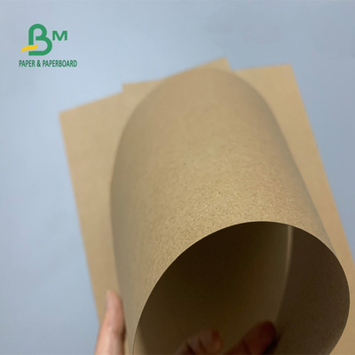 100gsm 200gsm Brown Kraft Paper Liner Board Jumbo Roll 1100mm