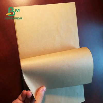 Recycled 80gr 90gr Large Unbleached Kraft Paper Roll 36&quot; 38&quot; For Gift Wrapping