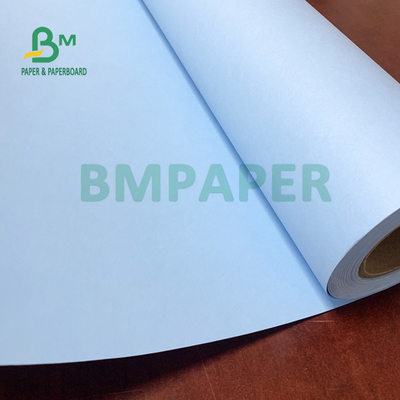 80gsm 3'' Blue Engineering Plotter Paper For Machinery 610mm X 150m