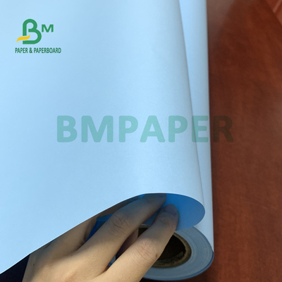 508mm X 100m Blue Engineering Bond Paper 2'' Core Uncoated Brightness