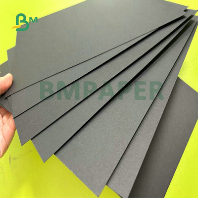 640 x 900mm 300gram 350gram 400gram Recycled Black Cover Boards For Harcover Book