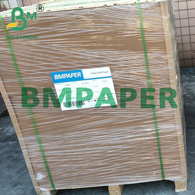 50GSM - 80GSM Durable Brown Kraft Liner Paper For Shopping Bags