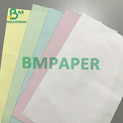 55gsm 50gsm Colorful Carbonless Copy Paper For Bills NCR Paper 610 X 860mm Ream Pack