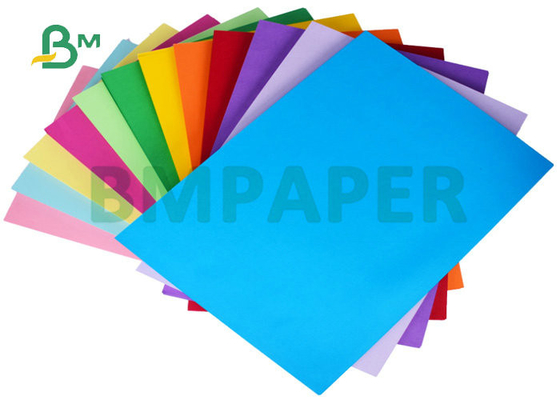 80gsm 100gsm Smooth Surface Colorful Offset Cardboard Green Yellow Red