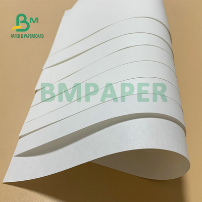 Wood Pulp Uncoated 75gsm 80gsm White Kraft Paper To Produce Cement Bags