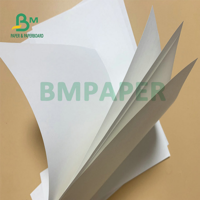 Wood Pulp Uncoated 75gsm 80gsm White Kraft Paper To Produce Cement Bags