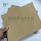 Food Grade Safety 300gram 350gram PE Coated Brown Kraft Wrapping Paper For Lunch Box
