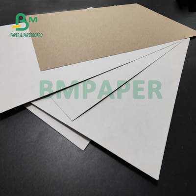 170gsm White Top Liner Board For Toillet Paper Core 700 x 1000mm Smooth Surface