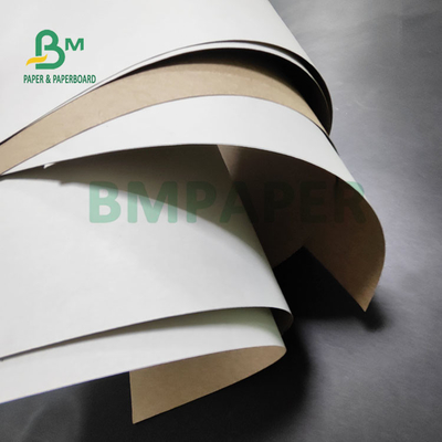 170gsm White Top Liner Board For Toillet Paper Core 700 x 1000mm Smooth Surface