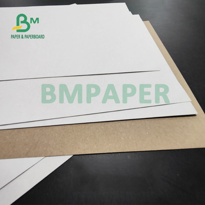 170gsm White Top Liner Board For Toillet Paper Core 700 x 1000mm Smooth Surface