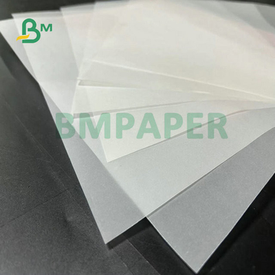 24 x 36inch 50gram 55gram Translucent  Inkjet Printing White Tracing Paper Vellum Paper  For Gift Package