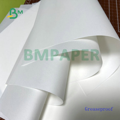 Natural Raw material 38gr 40gr 45gr Dry Waxed Greaseproof Sandwich Paper Sheet in 8.5 x 17inches