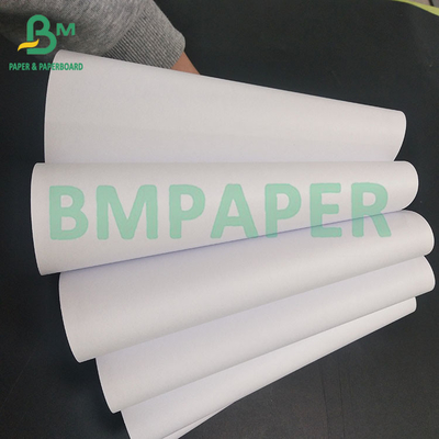 18&quot;×150ft 24&quot;×300ft 2inch Core 20lb White CAD Uncoated Inkjet Bond Paper roll