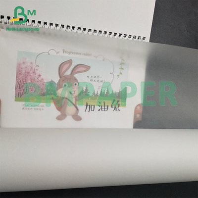 60gsm 880mm White Tracing Paper Translucent Copying Paper For Tracing And Drawing