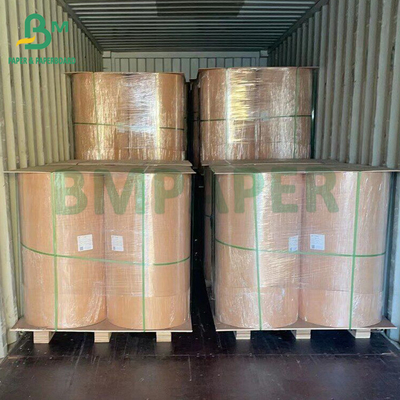 High Strength Good Extensible 70 90 GSM Brown Kraft Paper Burst Resistance