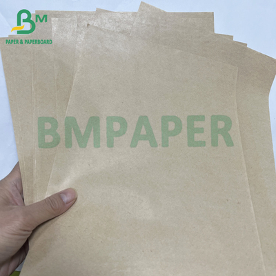 30 - 70 GSM Recyclable Safety One Side Glossy Brown MG Kraft Paper