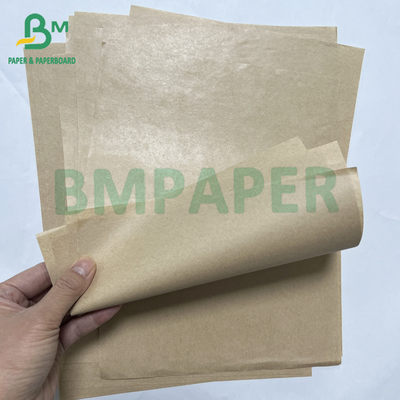 30 - 70 GSM Recyclable Safety One Side Glossy Brown MG Kraft Paper