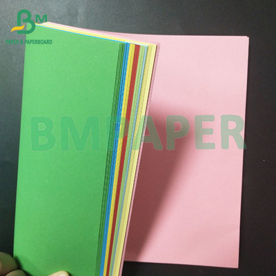 80GSM Bright Colored woodfree paper Hand Drawing And Folding Paper