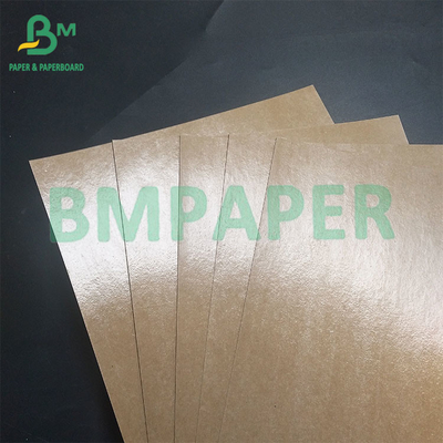 250 350gsm Food Grade Virgin Brown PE Lamination Kraft Paper